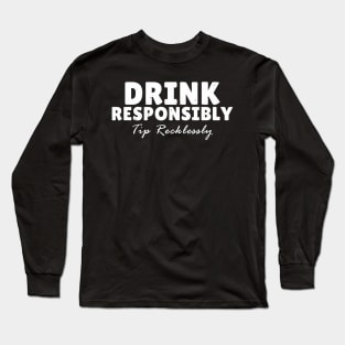 bartender Long Sleeve T-Shirt